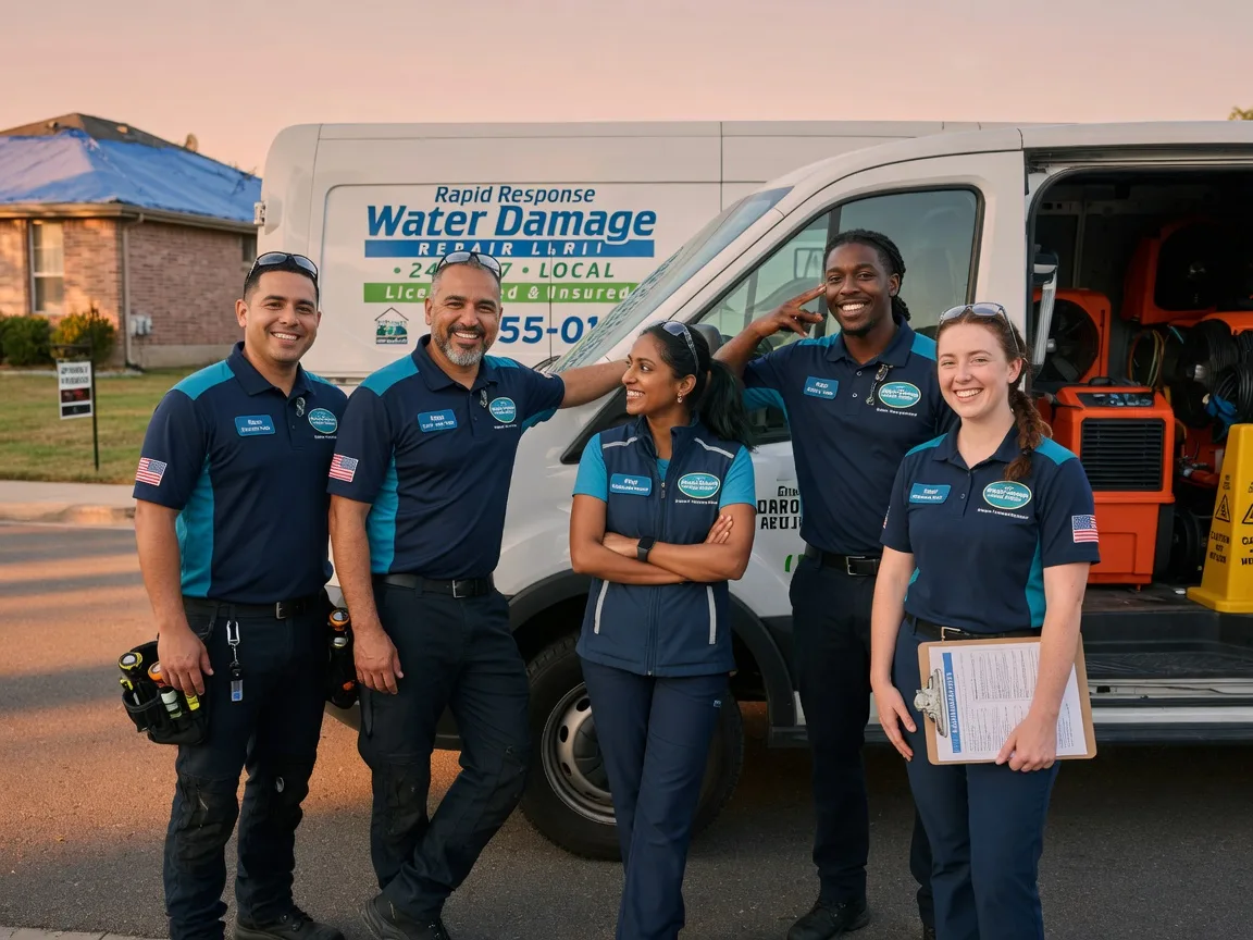 Water Damage Restoration company in Schulter, OK
