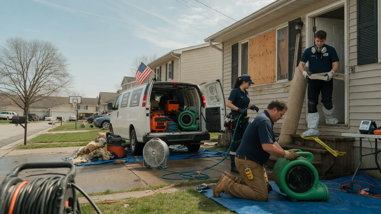 Water Damage Restoration in Schulter, OK near me